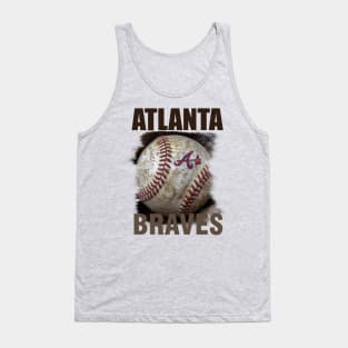 atlanta braves ball Tank Top